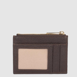Lancaster Dune Card Holder 129-22 Dark Brown