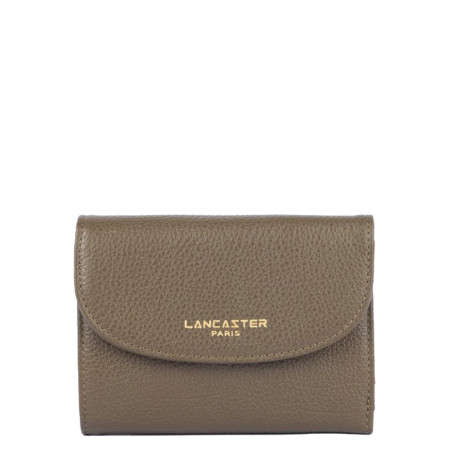 Lancaster Dune Back-to-Back Wallet 129-26 Khaki