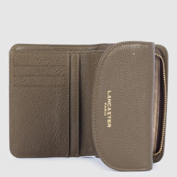 Lancaster Dune Back-to-Back Wallet 129-26 Khaki