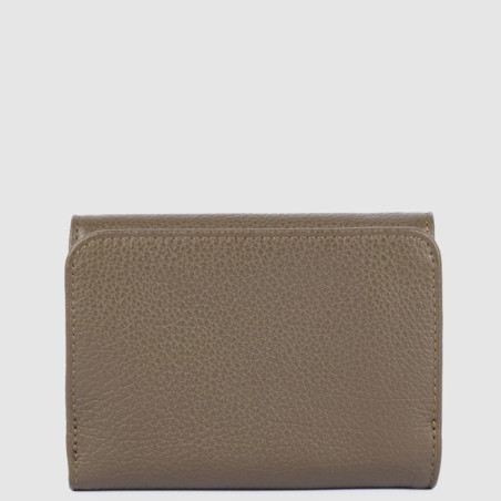Lancaster Dune Back-to-Back Wallet 129-26 Khaki