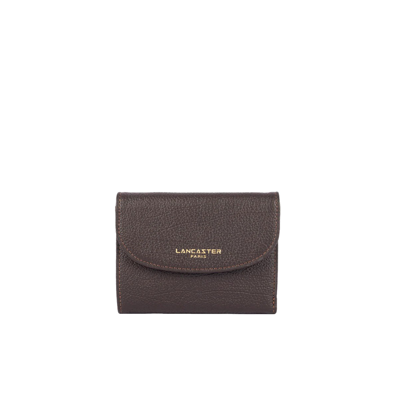 Lancaster Dune Back-to-Back Wallet 129-26 Dark Brown