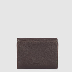 Lancaster Dune Back-to-Back Wallet 129-26 Dark Brown