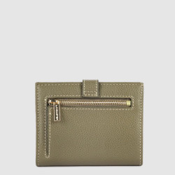 Lancaster Milano Ana Card Holder 147-01 Khaki