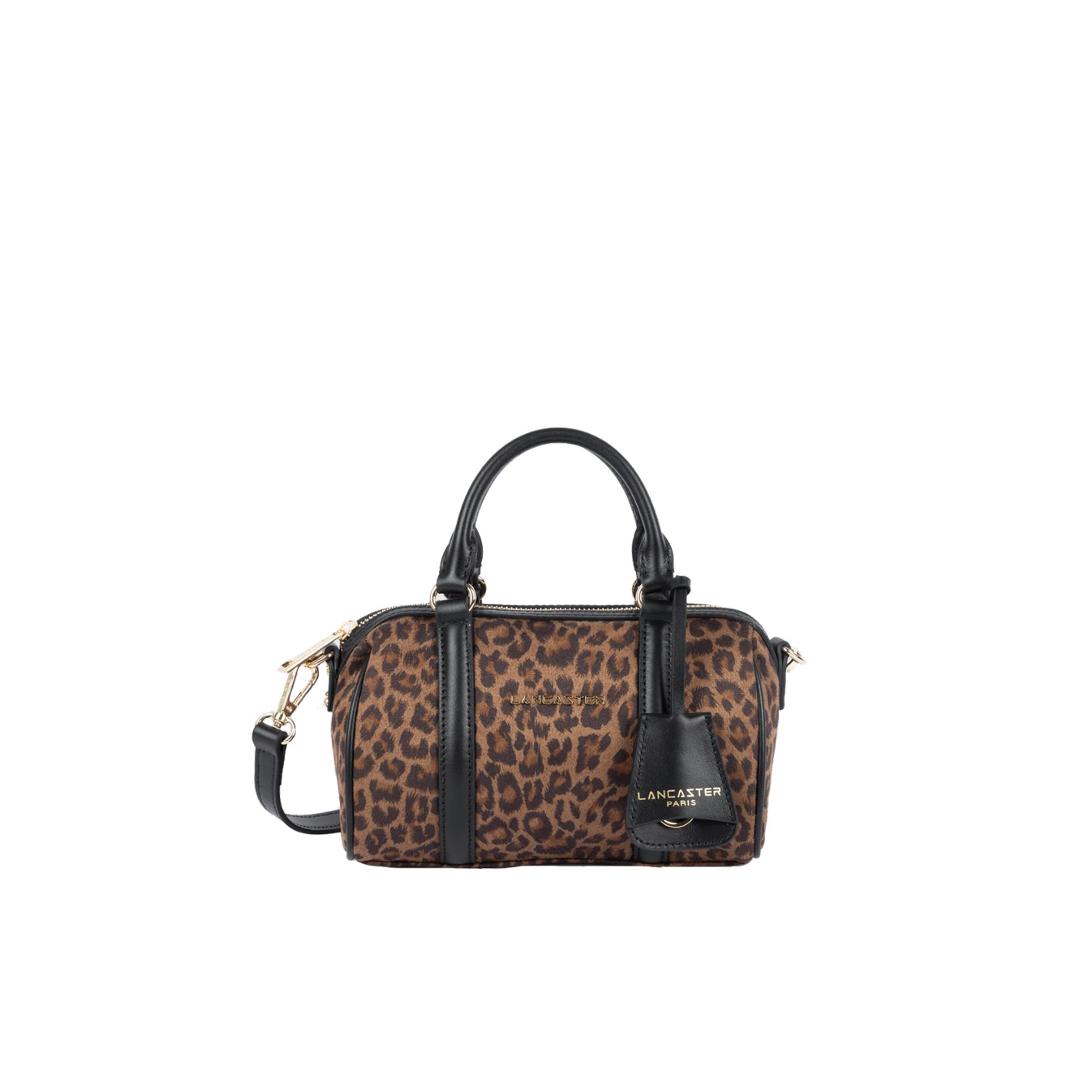 Lancaster Jungle Pouch Bag 518-093 Brown Leopard