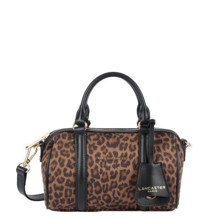 Lancaster Jungle Pouch Bag 518-093 Brown Leopard
