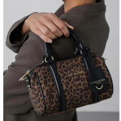 Lancaster Jungle Pouch Bag 518-093 Brown Leopard