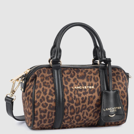 Lancaster Jungle Pouch Bag 518-093 Brown Leopard
