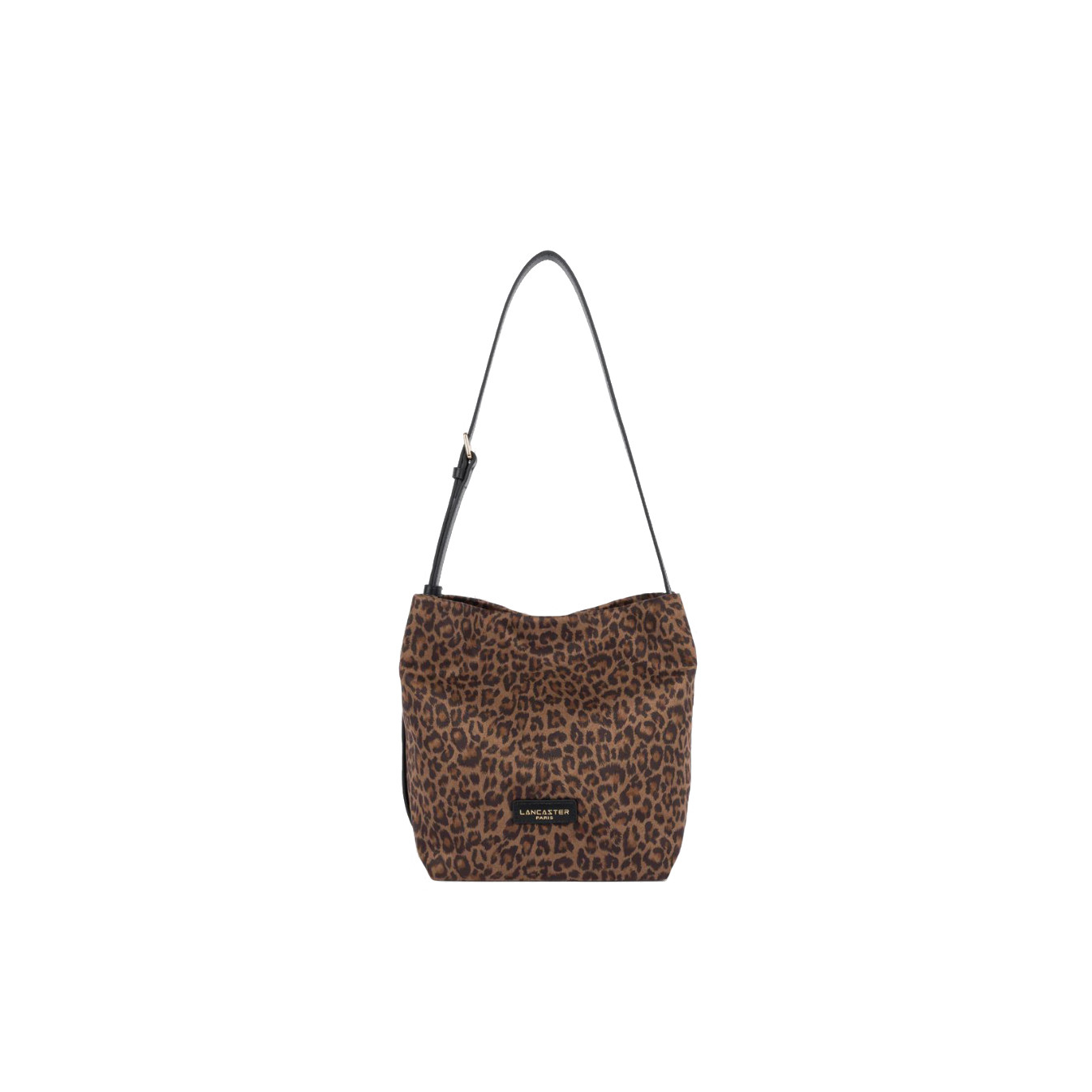 Lancaster Jungle Bucket Bag 518-095 Brown Leopard