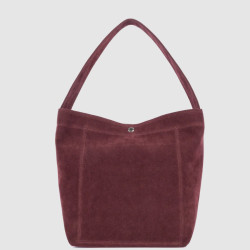 Lancaster Suedine KBA Mini Sac Seau 518-060 Bordeaux dos