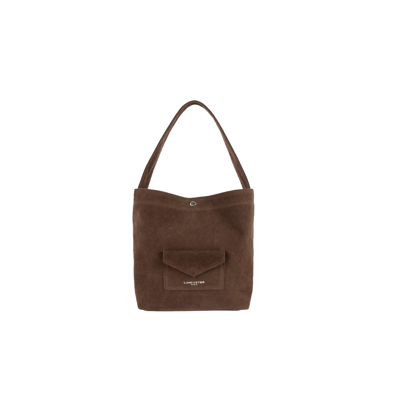 Lancaster Suede KBA Mini Bucket Bag 518-060 Brown