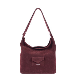 Lancaster Suedine KBA Sac Seau 518-062 Bordeaux