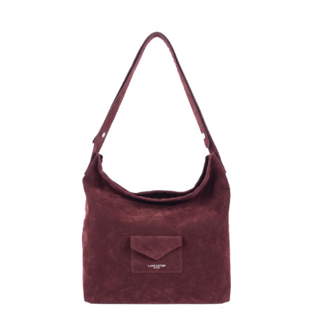 Lancaster Suedine KBA Bucket Bag 518-062 Bordeaux