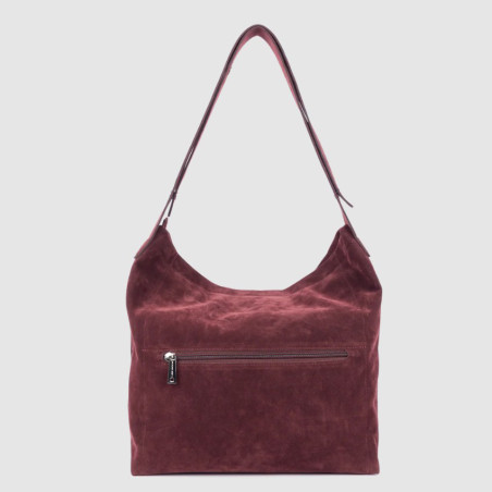 Lancaster Suedine KBA Bucket Bag 518-062 Bordeaux