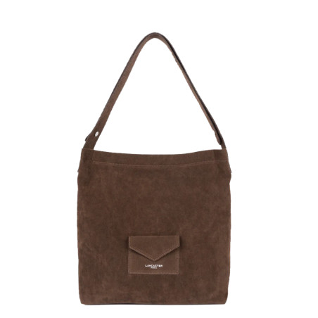 Lancaster Suedine KBA Bucket Bag 518-062 Brown