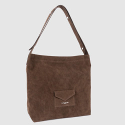 Lancaster Suedine KBA Bucket Bag 518-062 Brown