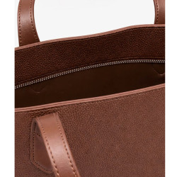 Chabrand By Chabrand Louise Shopping Bag & Detachable Pocket Brown