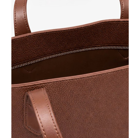 Chabrand By Chabrand Louise Shopping Bag & Detachable Pocket Brown