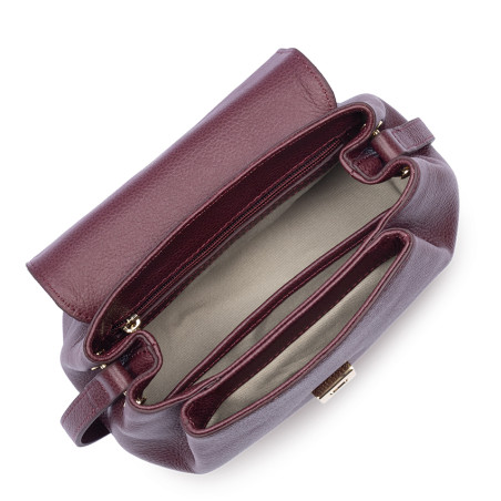 Lancaster Milano Pia Small Tote Bag 547-130 Bordeaux