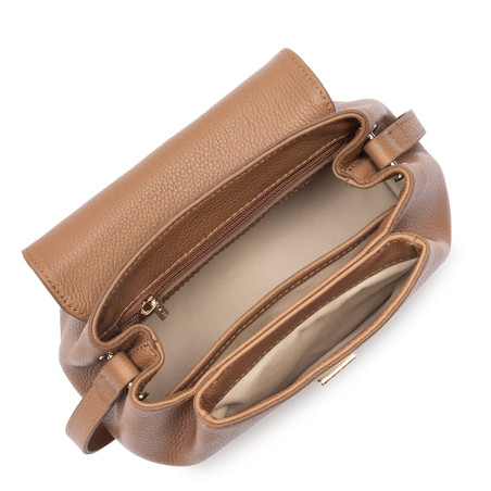 Lancaster Milano Pia Small Tote Bag 547-130 Mocha