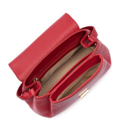 Lancaster Milano Pia Small Tote Bag 547-130 Red