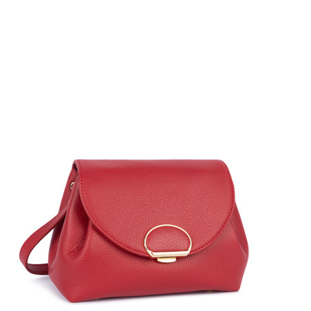 Lancaster Milano Pia Small Tote Bag 547-130 Red