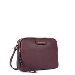 Lancaster Dune Sac Pochette M Double 529-71 Bordeaux Foncé cote