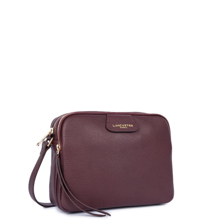 Lancaster Dune M Double Pouch Bag 529-71 Dark Bordeaux