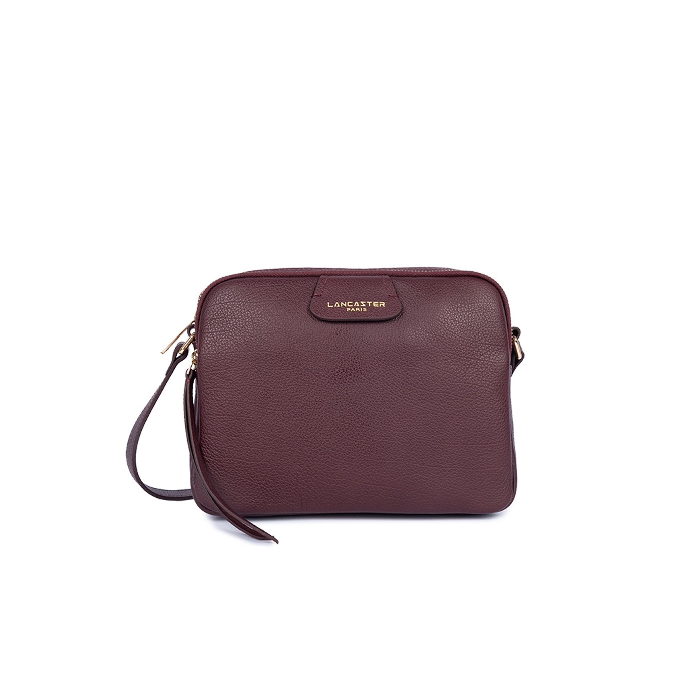 Lancaster Dune Sac Pochette M Double 529-71 Bordeaux Foncé