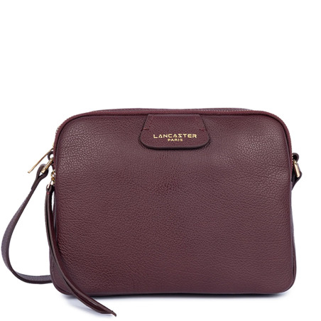 Lancaster Dune Sac Pochette M Double 529-71 Bordeaux Foncé