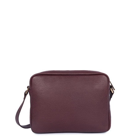 Lancaster Dune M Double Pouch Bag 529-71 Dark Bordeaux