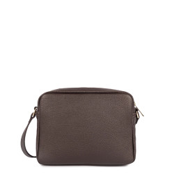 Lancaster Dune M Double Pouch Bag 529-71 Dark Brown