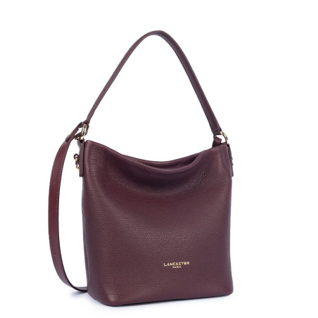Lancaster Dune Bucket Bag 529-98 Dark Bordeaux