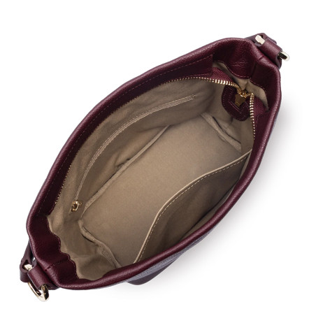 Lancaster Dune Bucket Bag 529-98 Dark Bordeaux