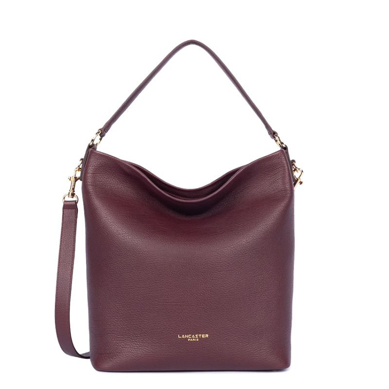Lancaster Dune Grand Bucket Bag 529-99 Dark Bordeaux