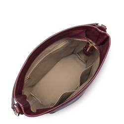 Lancaster Dune Grand Bucket Bag 529-99 Dark Bordeaux