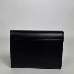 Gérard Darel M411 Line Small Smooth Leather Black Wallet