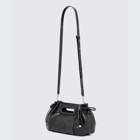 Gérard Darel Le Mini Dany Premium Handbag Crossbody in Brown Leather