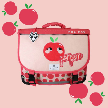 Pol Fox Cartable Reversible 35cm Pompom