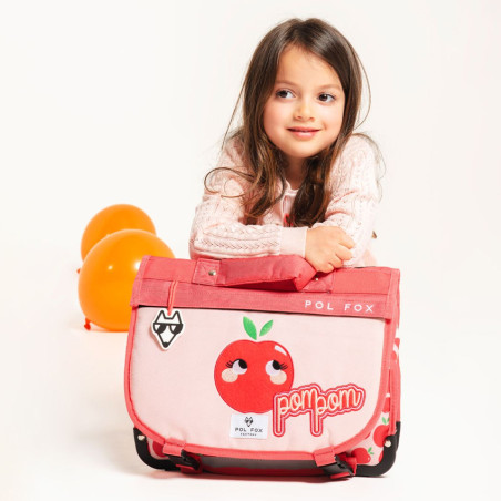 Pol Fox Reversible Backpack 35cm Pompom