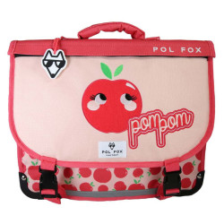 Pol Fox Cartable Reversible 35cm Pompom face