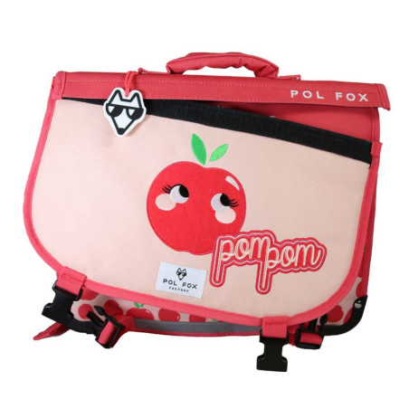 Pol Fox Reversible Backpack 35cm Pompom