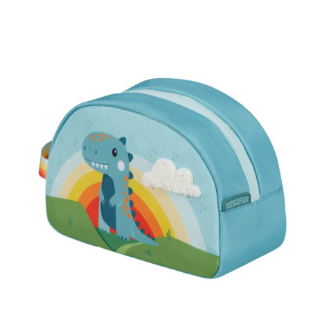 American Tourister Wondertrips Small Toiletry Bag for Kids Dino