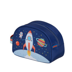 American Tourister Wondertrips Small Toiletry Bag for Kids Space