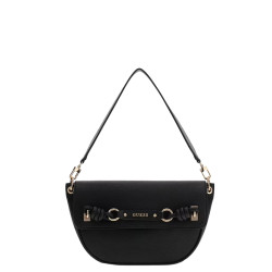 Guess Camélia Sac Porté Epaule Similicuir Black