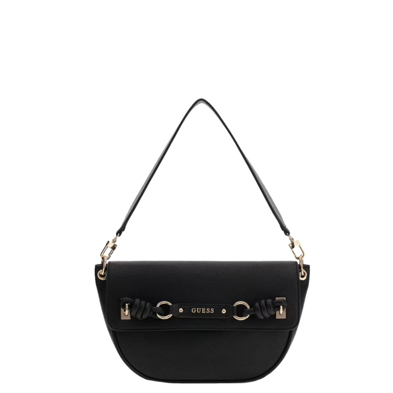 Guess Camélia Sac Porté Epaule Similicuir Black