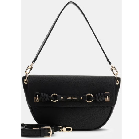 Guess Camélia Shoulder Bag Faux Leather Black