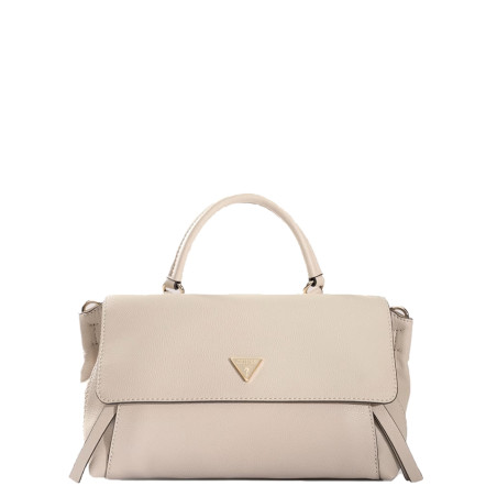 Guess Devon Sac Porté Main Similicuir LTA Latte