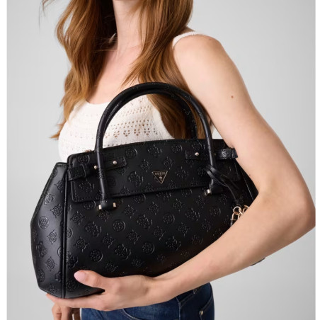 Guess Diana Handbag with Logos BLO Black