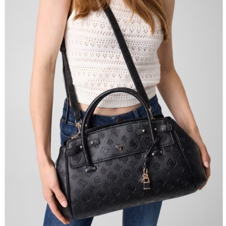 Guess Diana Handbag with Logos BLO Black