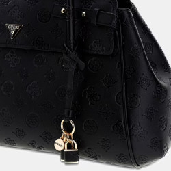 Guess Diana Sac Porté Main Avec Logos BLO Black détails